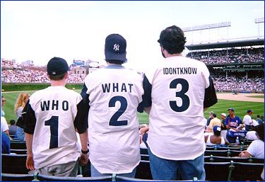 Who's on first