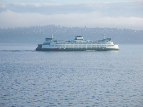 One of Seattle's ferry boats