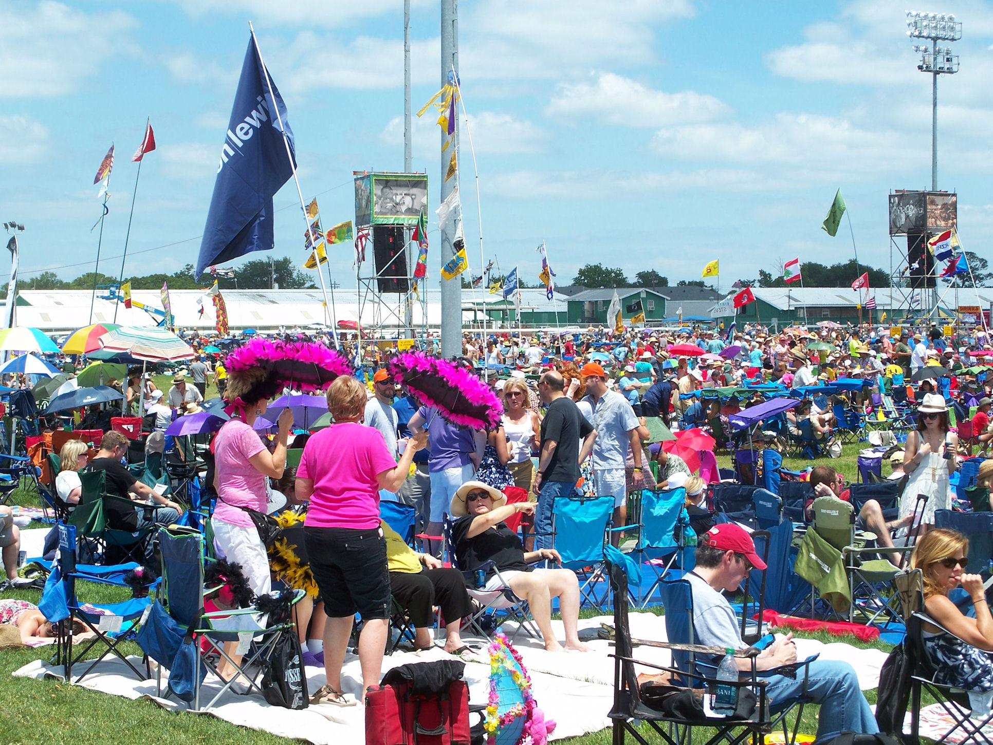 Jazz Fest crowd