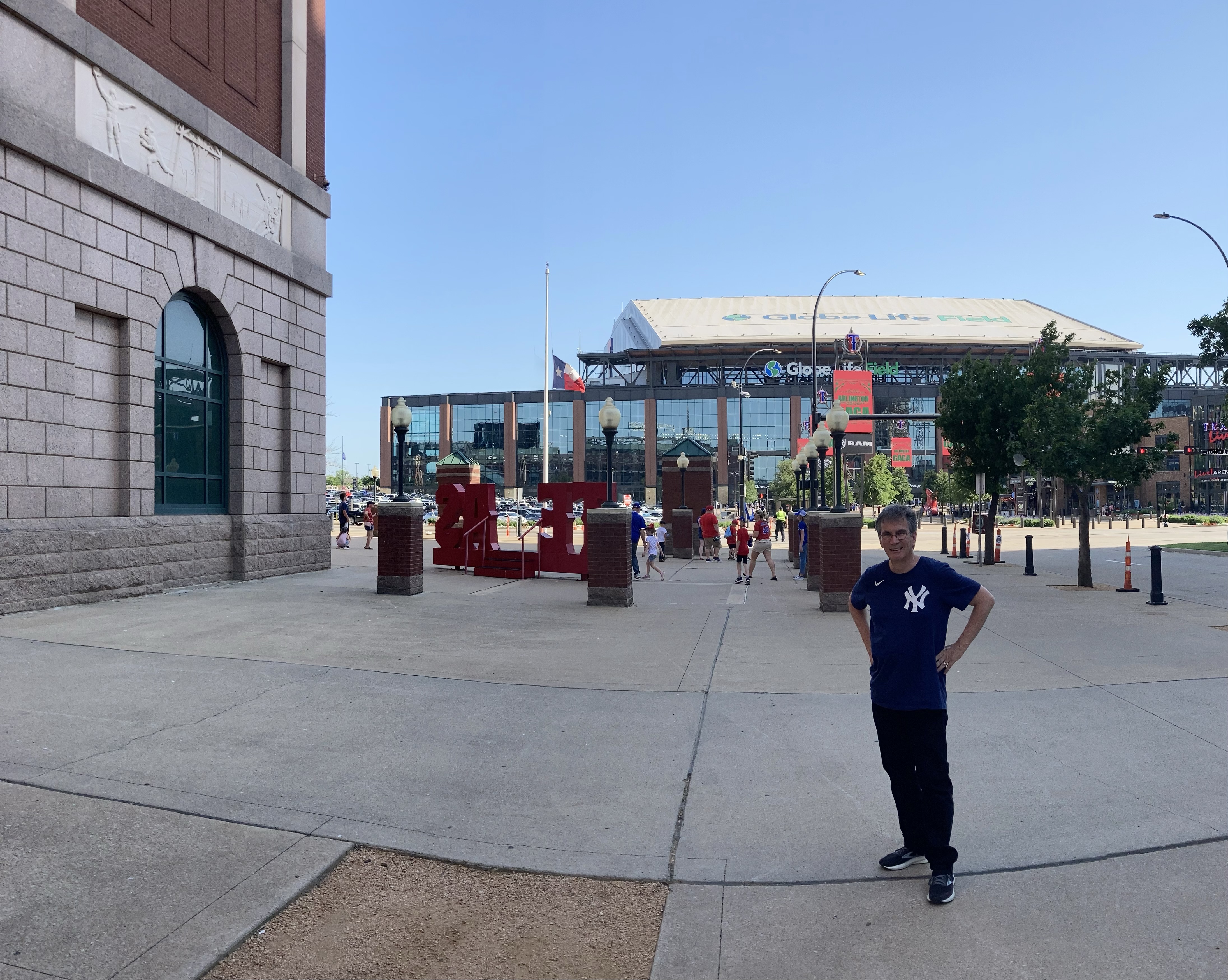 Two Ranger ballparks