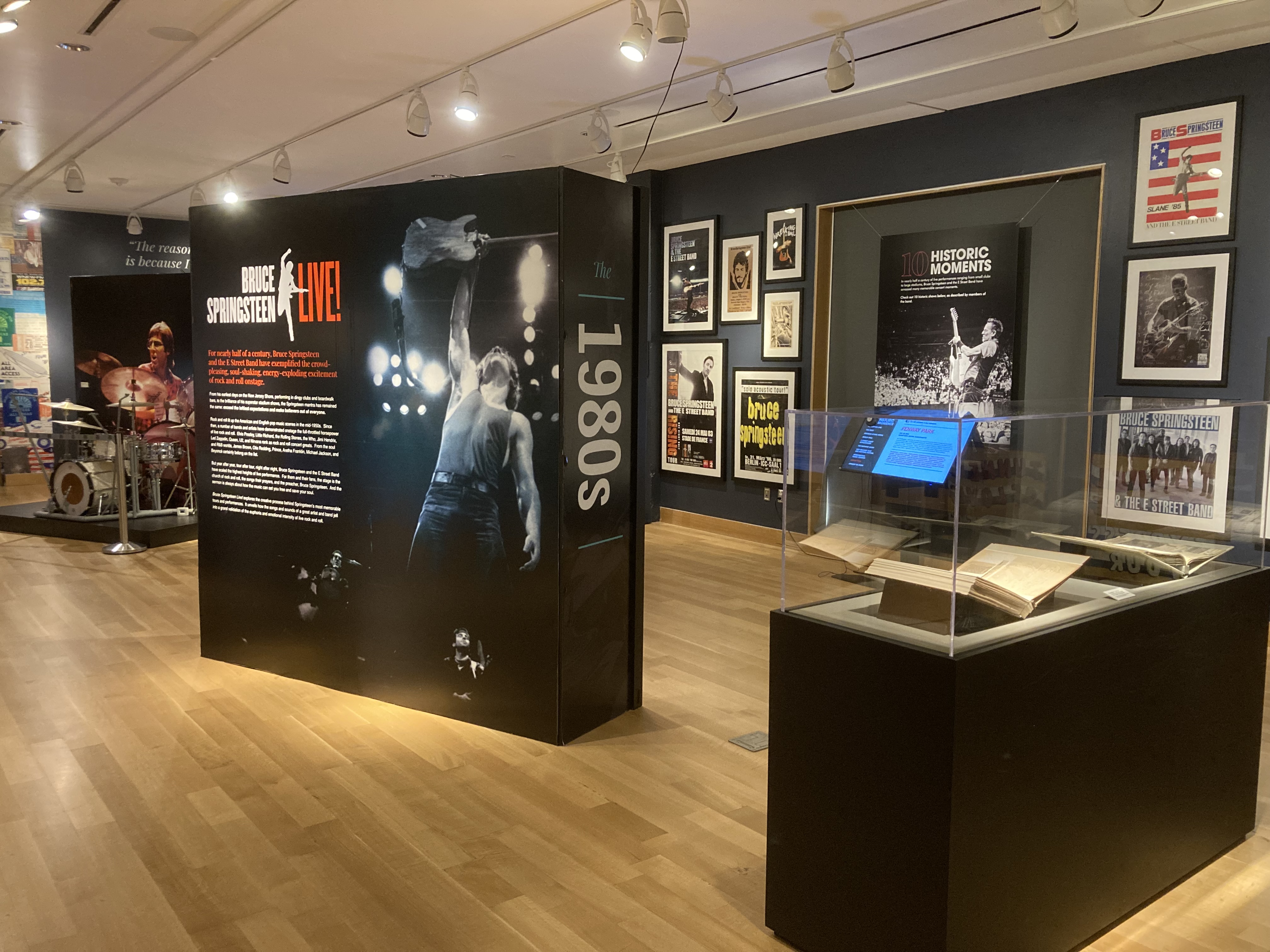 Bruce Springsteen Live exhibit