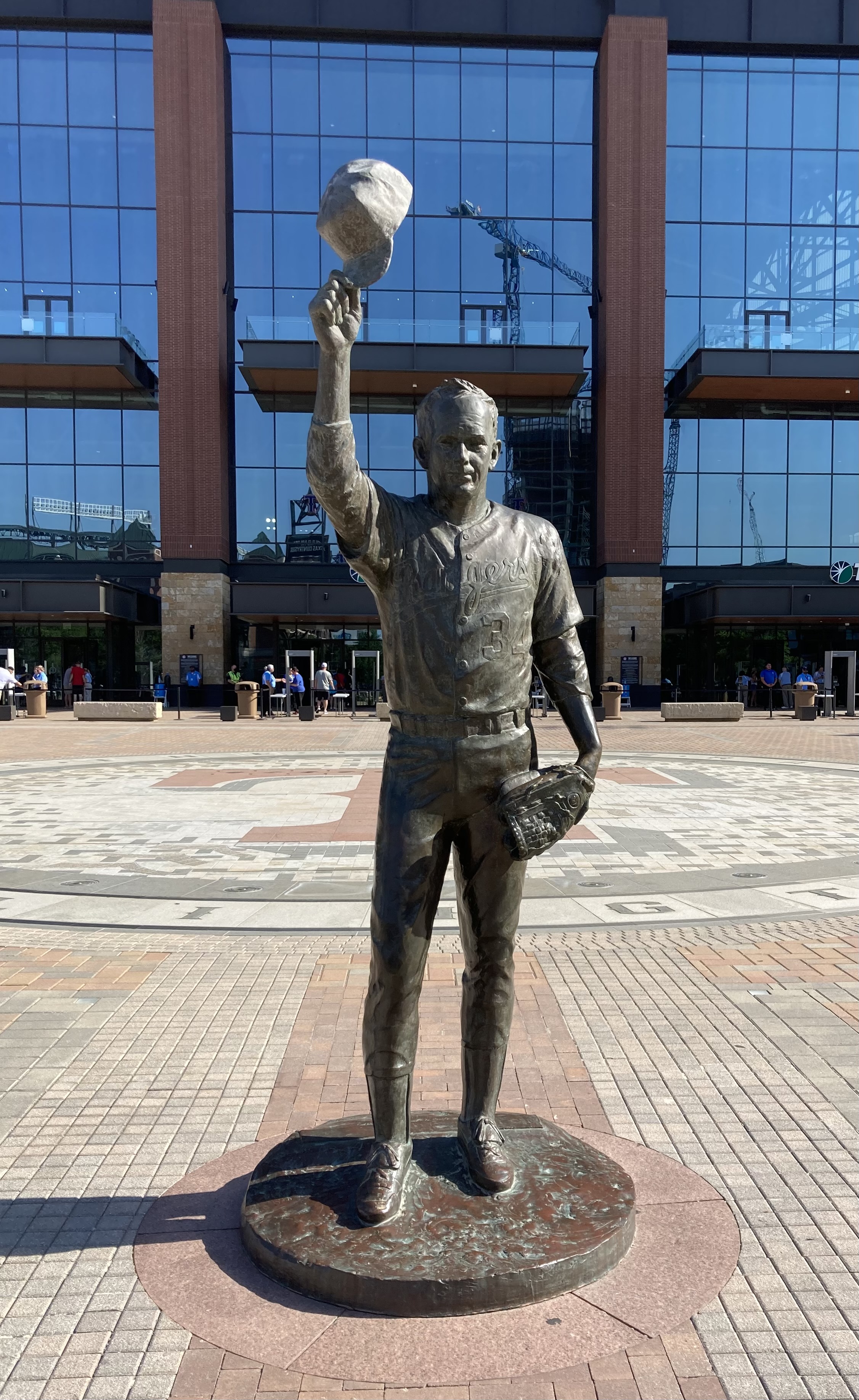 Ryan statue, Globe Life Field