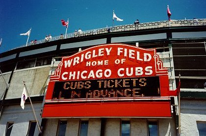 Wrigley sign
